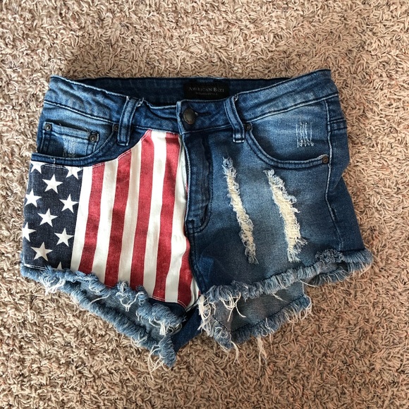 American Bazi Pants - American Bazi Denim Shorts